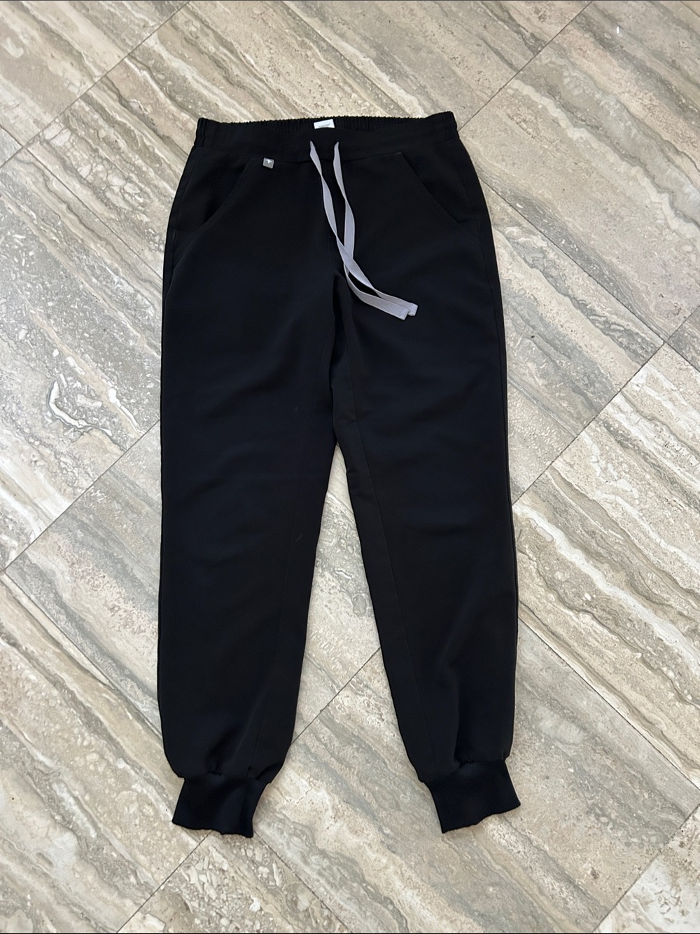Figs black Women's Zamora Jogger Scrub Pant size XXS